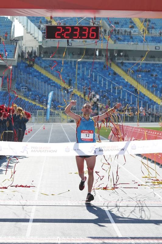 Athletics. PKO Silesia Marathon. Wojciech Saluga - Damian Pieterczyk. 01.10.2017