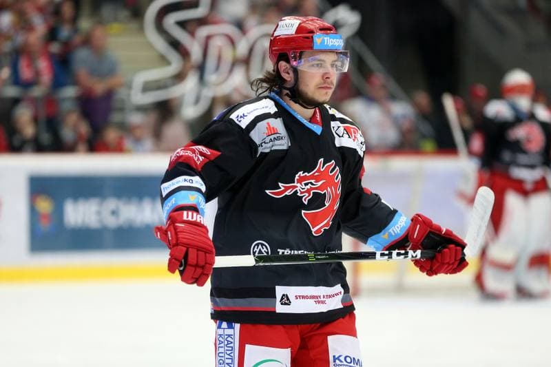 Ice Hockey. Tipsport Extraliga. Ocelari Trinec - Kometa Brno. 15.04.2018