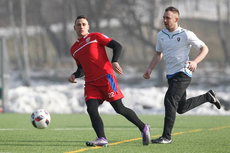 Football. Sparing. Polonia Bytom - Ruch Zdzieszowice. 15.02.2017
