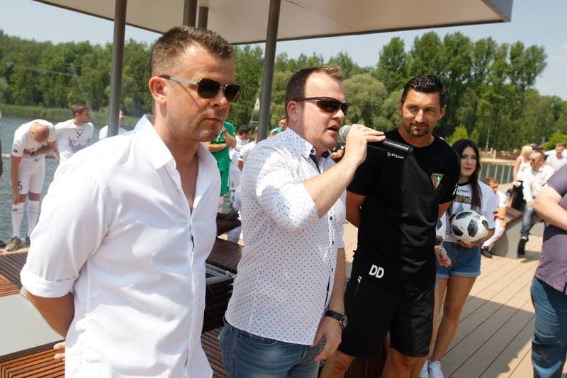 Football. Zaglebie Sosnowiec. Team Presentation. 21.07.2018