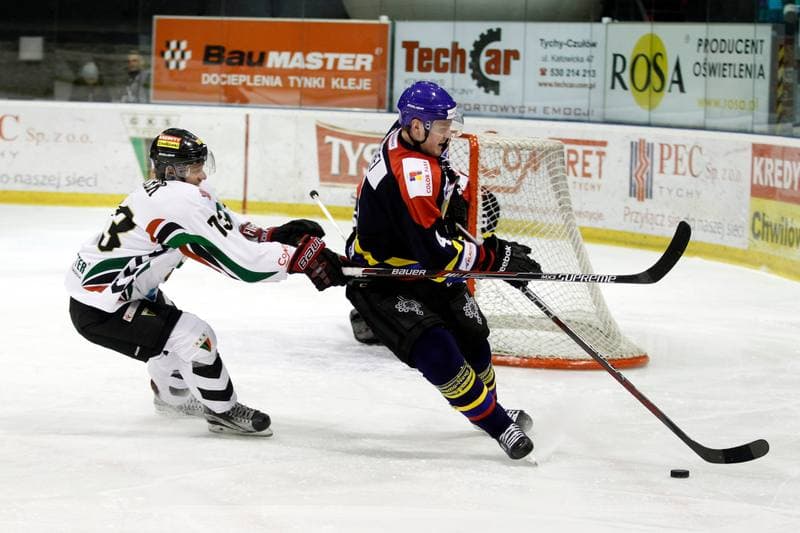 Ice Hockey. Polska Hokej Liga. GKS Tychy - Tatryski Podhale Nowy Targ. 03.01.2017