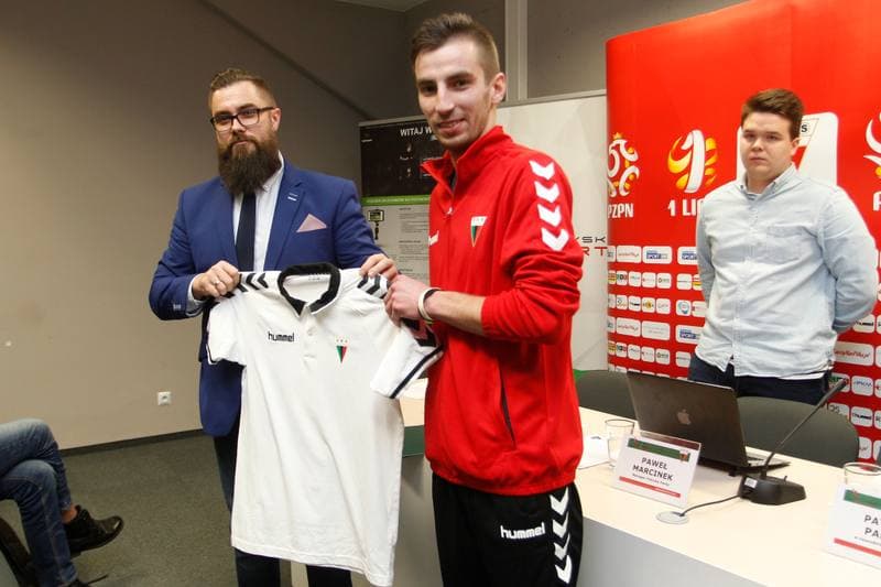 Football. GKS Tychy. Press Conference. 16.02.2017