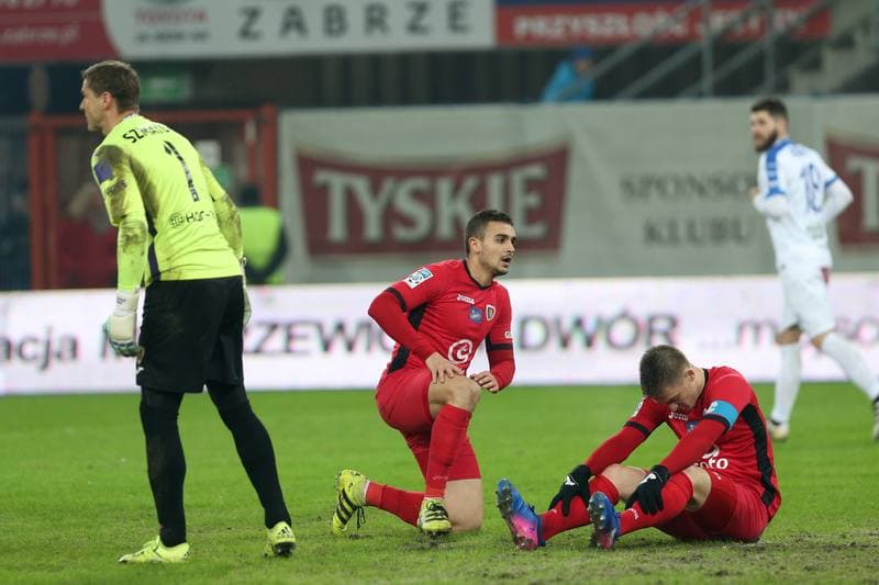Football. Lotto Ekstraklasa. Piast Gliwice - Lech Poznan. 18.02.2017