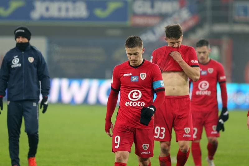 Football. Lotto Ekstraklasa. Piast Gliwice - Lech Poznan. 18.02.2017
