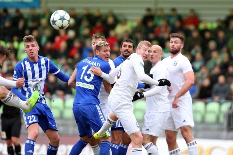 Football. ePojisteni.cz 1 Liga. MFK Karvina - FK Mlada Boleslav. 19.02.2017