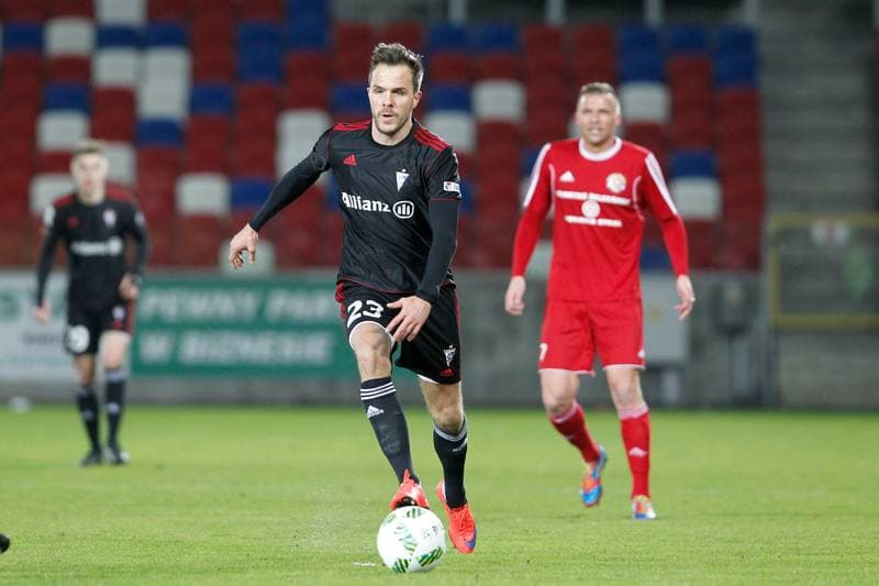 Football. Sparing. Gornik Zabrze - FK Fotbal Trinec. 24.02.2017