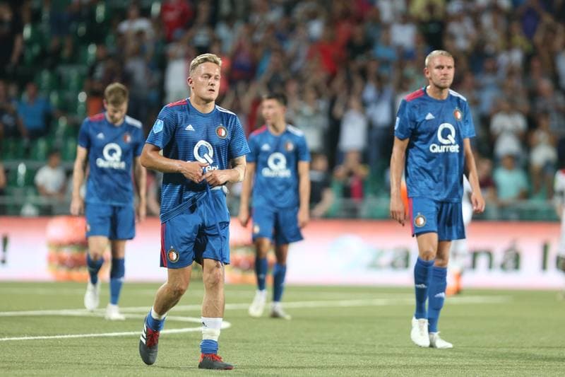 Football. UEFA Europa League. AS Trencin - Feyenoord Rotterdam. 09.08.2018