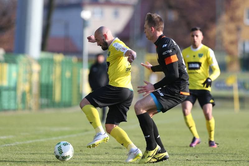 Football. Sparing. GKS Katowice - Chrobry Glogow. 25.02.2017