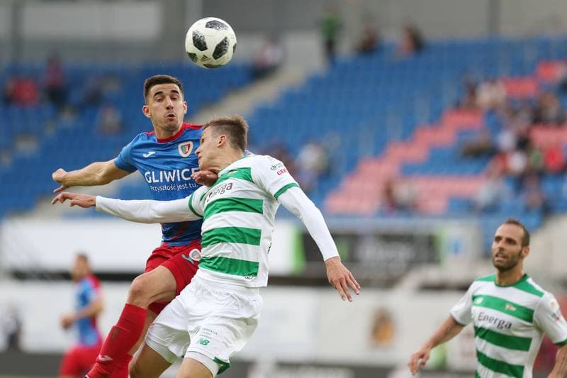 Football. Lotto Ekstraklasa. Piast Gliwice - Lechia Gdansk. 08.05.2018