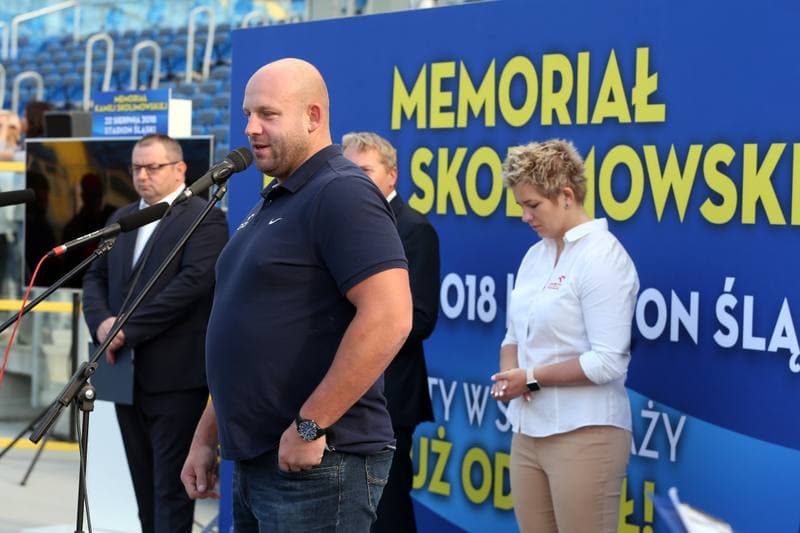 Athletics. Memorial Kamili Skolimowskiej. Press Conference. 17.10.2017