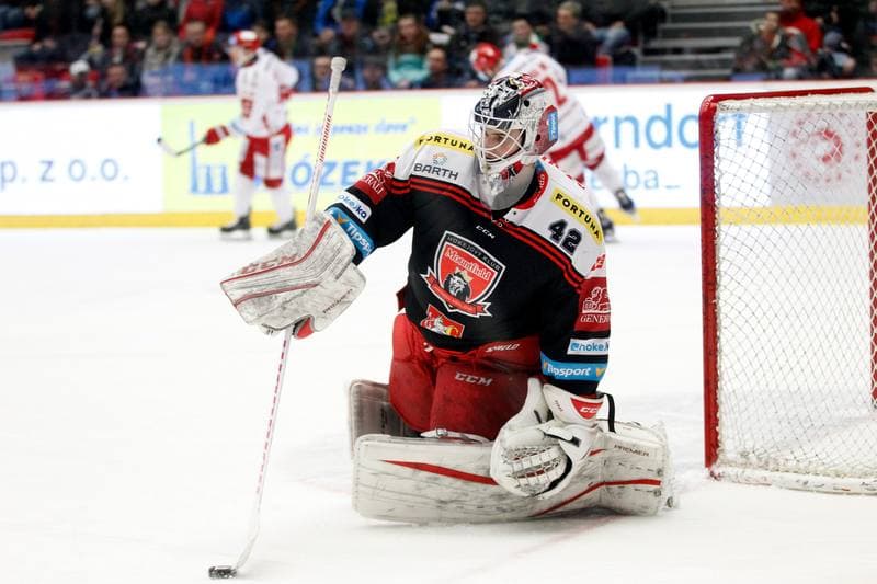 Ice Hockey. Tipsport Extraliga. Ocelari Trinec - Mounfield Hradec Kralove. 26.02.2017