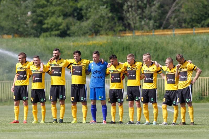 Football. II Liga. Rozwoj Katowice - GKS 1962 Jastrzebie. 12.05.2018