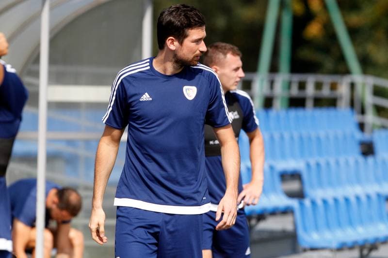 Football. Piast Gliwice. Training. 30.08.2018