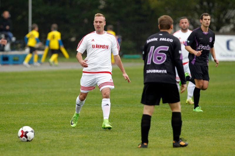 Football. Moravskoslazeska 1B Trida C. TJ Repiste - Banik OKD Doubrava. 21.10.2017