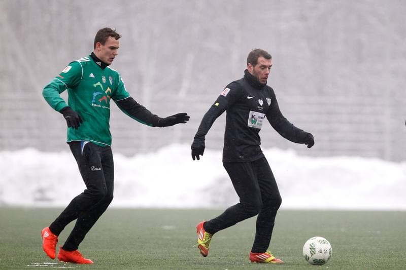 Football. Sparing. ROW Rybnik - Rozwoj Katowice. 01.02.2017