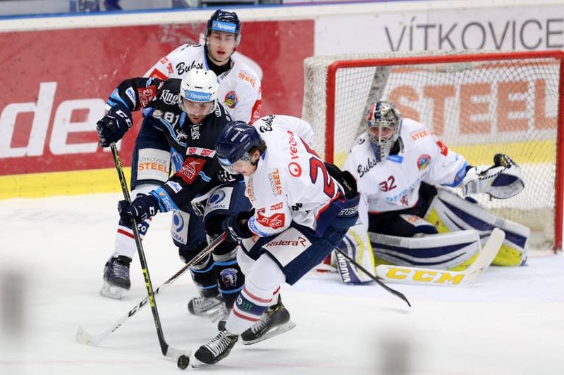 Ice Hockey. Tipsport Extraliga. HC Vitkovice Ridera - HC Skoda Plzen. 06.03.2017