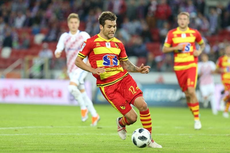 Football. Lotto Ekstraklasa. Gornik Zabrze - Jagiellonia Bialystok. 23.09.2018
