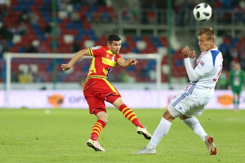 Football. Lotto Ekstraklasa. Gornik Zabrze - Jagiellonia Bialystok. 23.09.2018