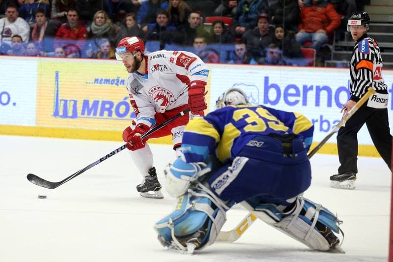 Ice Hockey. Tipsport Extraliga. Ocelari Trinec - PSG Zlin. 19.02.2017