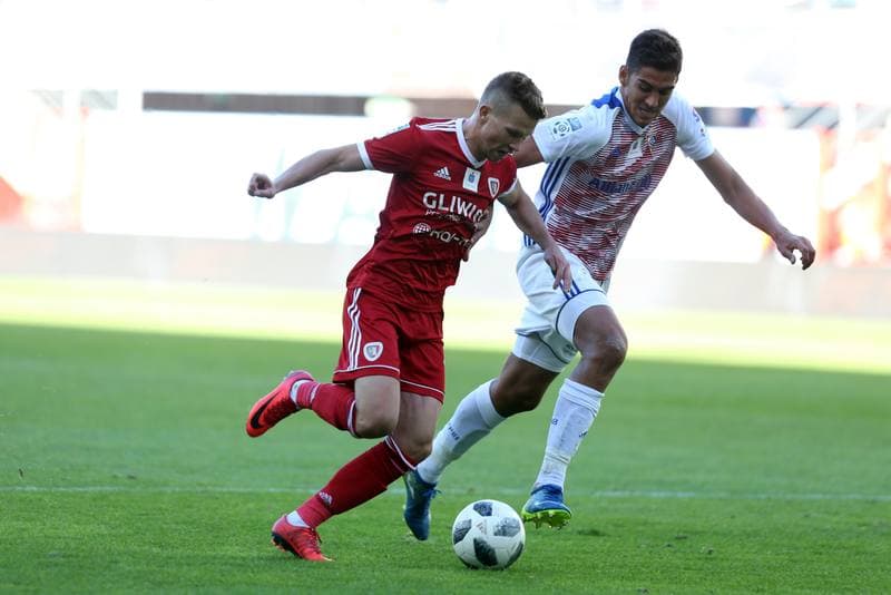 Football. Lotto Ekstraklasa. Piast Gliwice - Gornik Zabrze. 29.09.2018