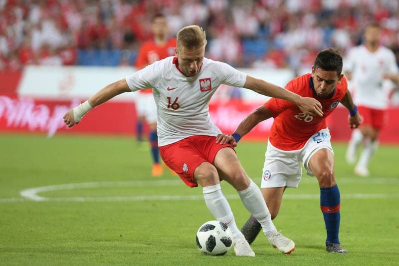 Football. International Friendly. Poland - Chile. 08.06.2018