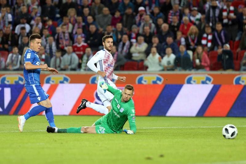 Football. Lotto Ekstraklasa. Gornik Zabrze - Lech Poznan. 05.10.2018