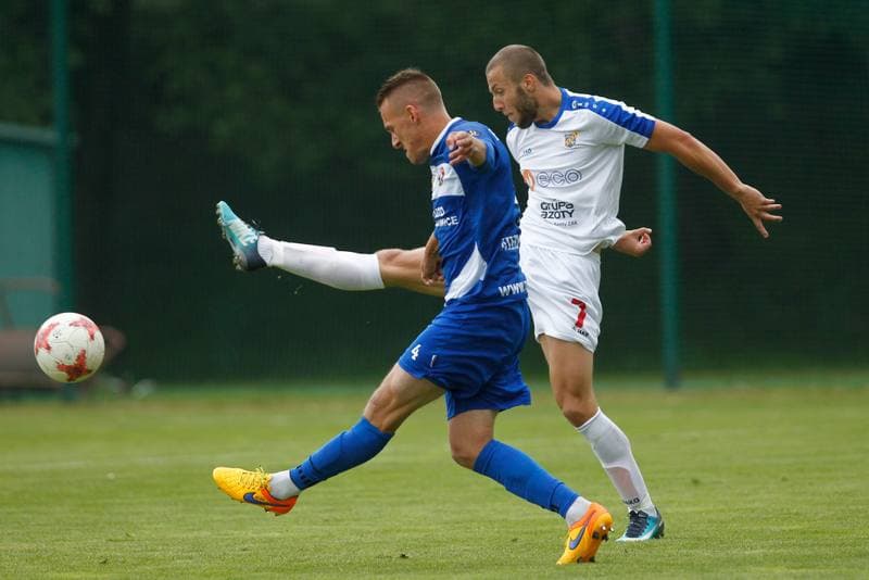 Football. Sparing. Odra Opole - Puszcza Niepolomice. 23.06.2018
