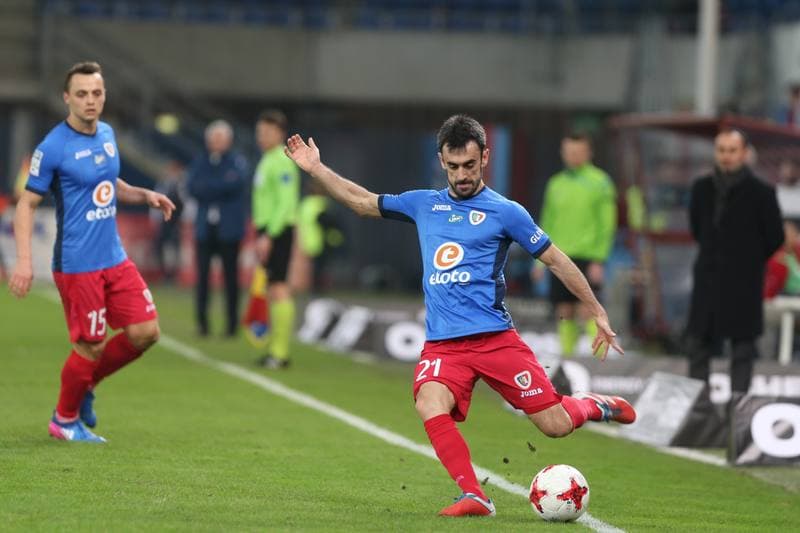 Football. Lotto Ekstraklasa. Piast Gliwice - Wisla Krakow. 04.03.2017