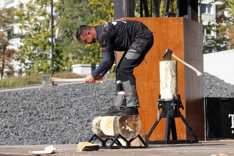 Lumberjack Championships. Stihl Timbersports. 06.10.2018
