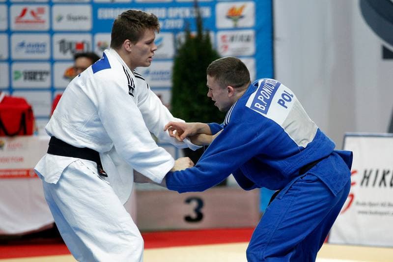 Judo. World Judo Tour. Rafal Kozlowski - Oleksandr Kruk. 05.03.2017