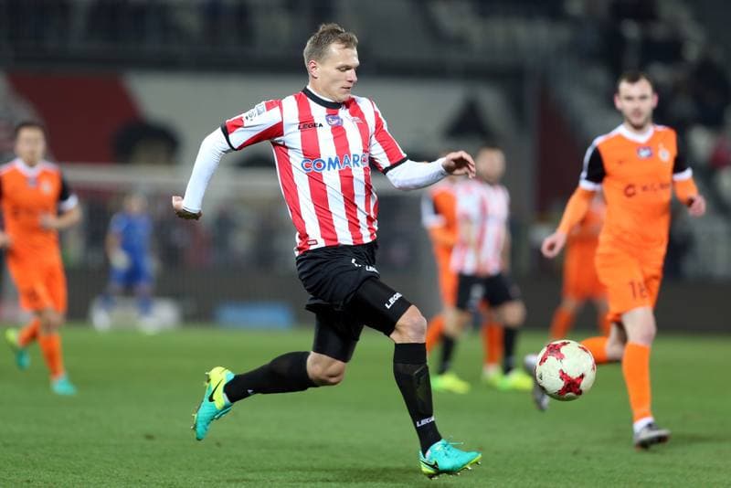 Football. Lotto Ekstraklasa. Cracovia Krakow - Zaglebie Lubin. 13.03.2017