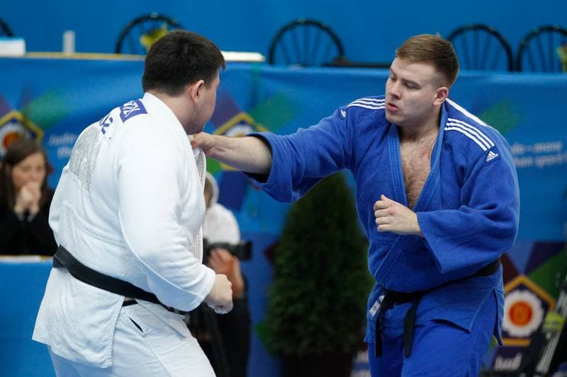 Judo. World Judo Tour. Rafal Kozlowski - Oleksandr Kruk. 05.03.2017