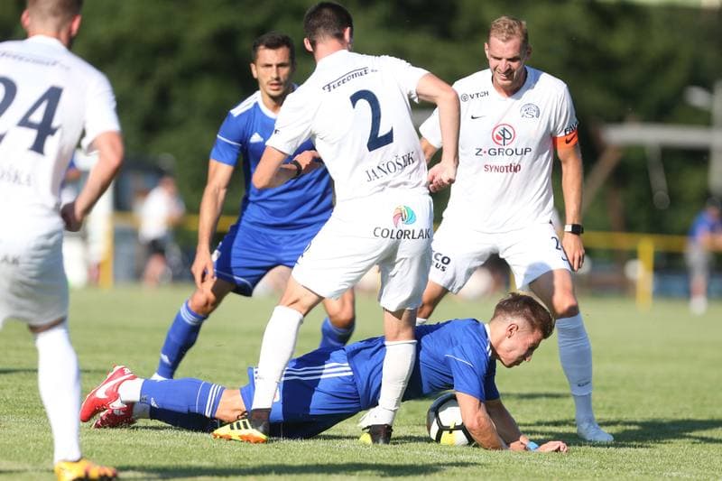 Football. Friendly Match. 1 FC Slovacko - Piast Gliwice. 04.07.2018