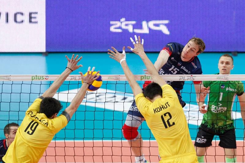 Volleyball. PlusLiga. GKS Katowice - ZAKSA Kedzierzyn-Kozle. 21.11.2017