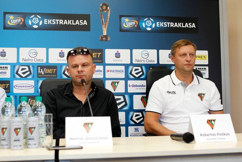 Football. Zaglebie Sosnowiec. Press Conference. 16.10.2018