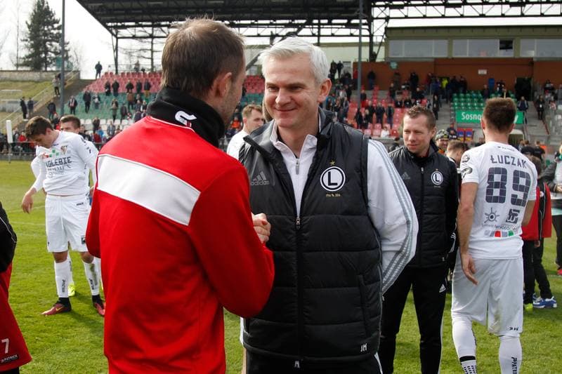 Football. Sparing. Zaglebie Sosnowiec - Legia Warsaw. 25.03.2017
