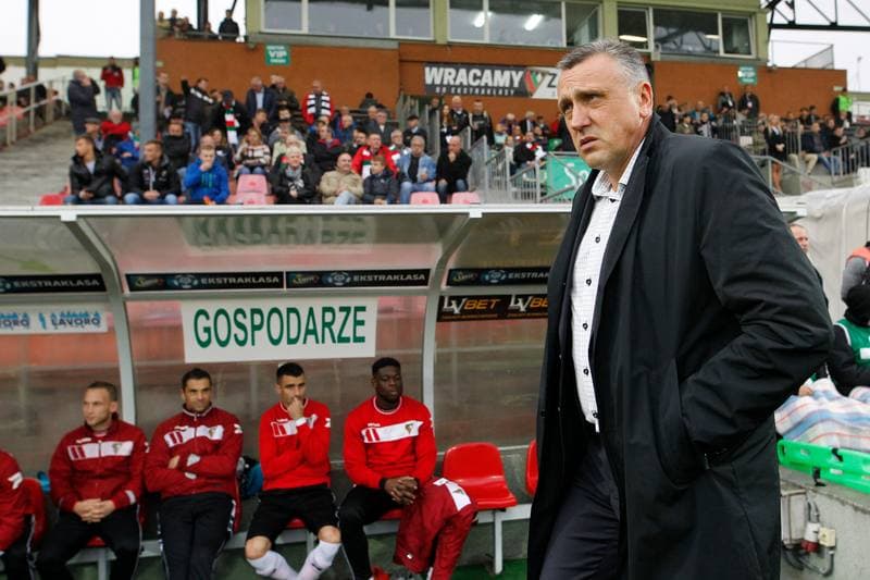 Football. Lotto Ekstraklasa. Zaglebie Sosnowiec - Miedz Legnica. 20.10.2018