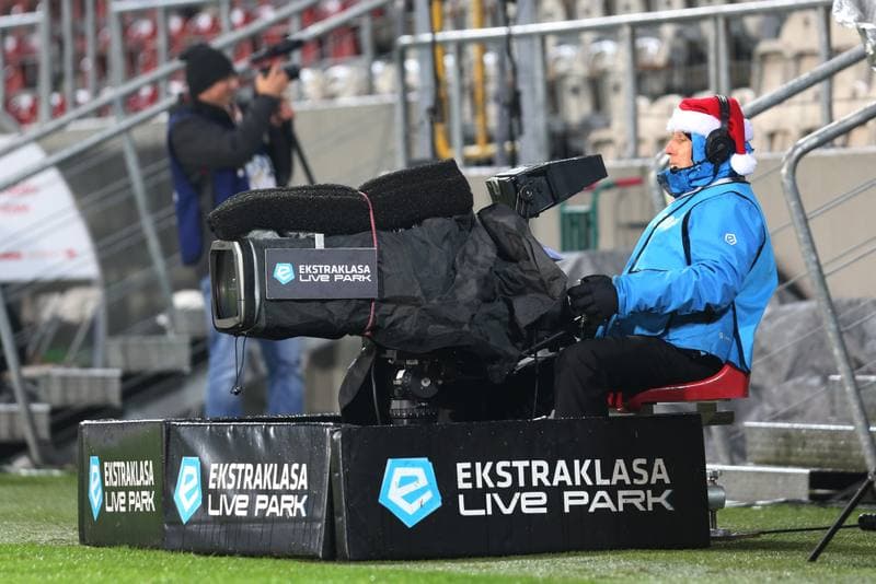 Football. Lotto Ekstraklasa. Cracovia Krakow - Korona Kielce. 04.12.2017