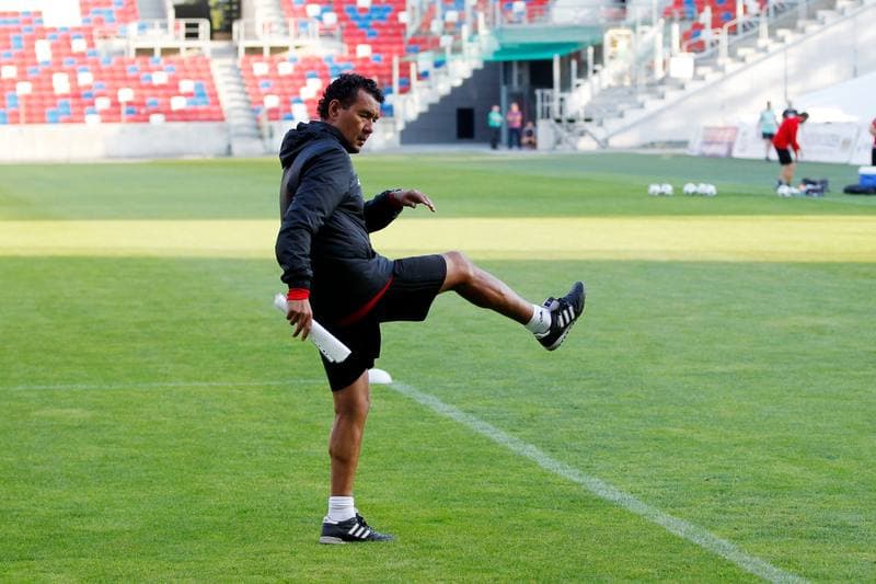 Football. AS Trencin. Training. 25.07.2018