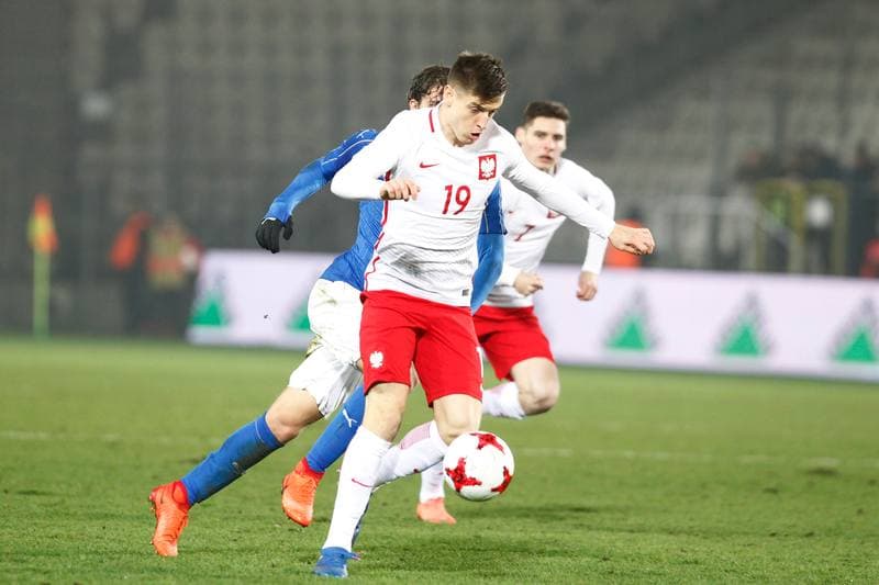 Football. Poland U21. Italy U21. 23.03.2017