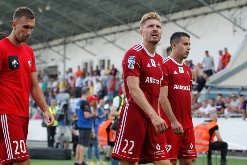 Football. UEFA Europa League. AS Trencin - Gornik Zabrze. 02.08.2018