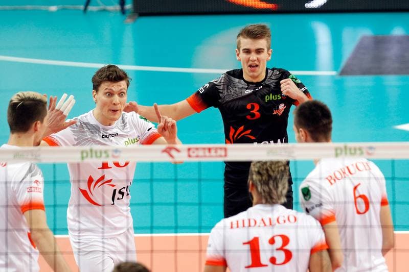Volleyball. PlusLiga. Jastrzebski Wegiel - Asseco Resovia Rzeszow. 18.04.2017