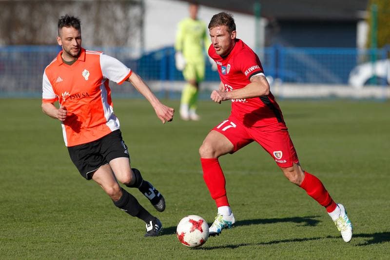 Football. Sparing. Piast Gliwice - Pniowek Pawlowice Slaskie. 28.03.2017