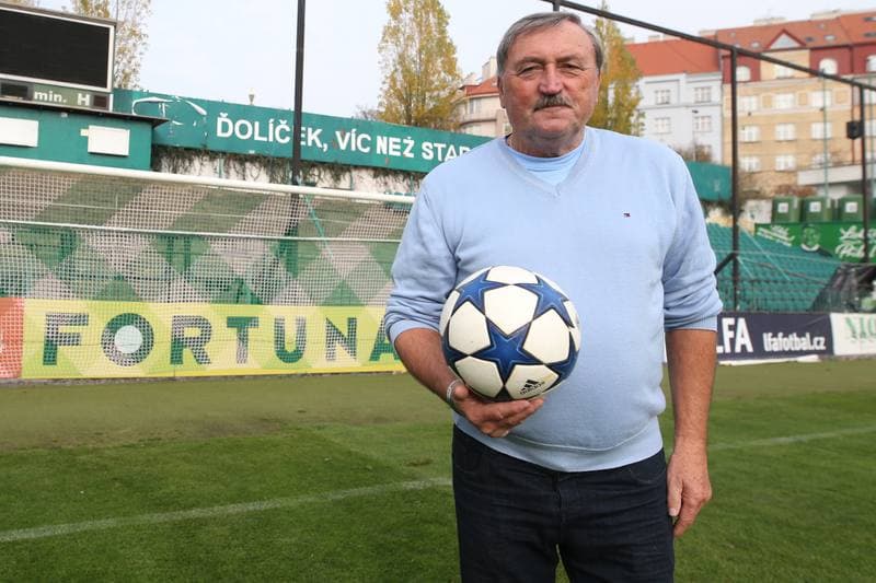 Football. Antonin Panenka. Photocall. 08.11.2018