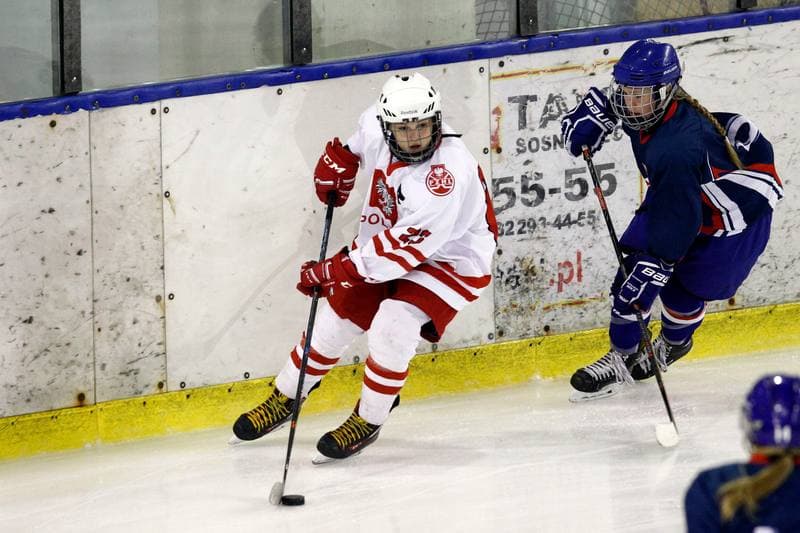 Ice Hockey. Women's U18 Championship. Poland - Great Britain. 10.11.2018