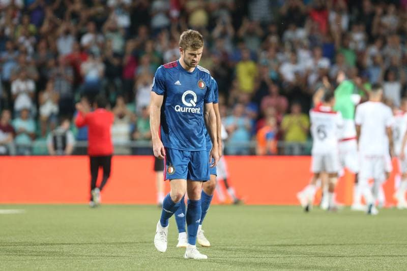 Football. UEFA Europa League. AS Trencin - Feyenoord Rotterdam. 09.08.2018