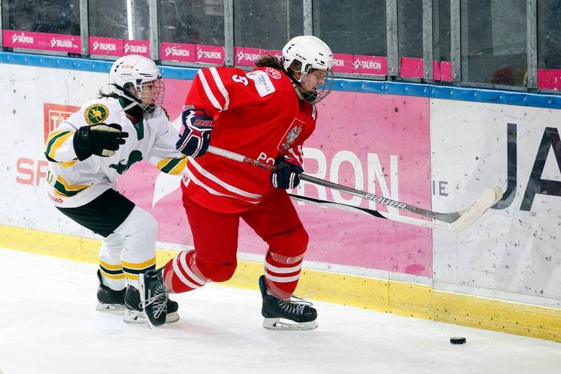 Ice Hockey. Women's U18 World Championship Division 1B. Poland - Australia. 07.01.2018