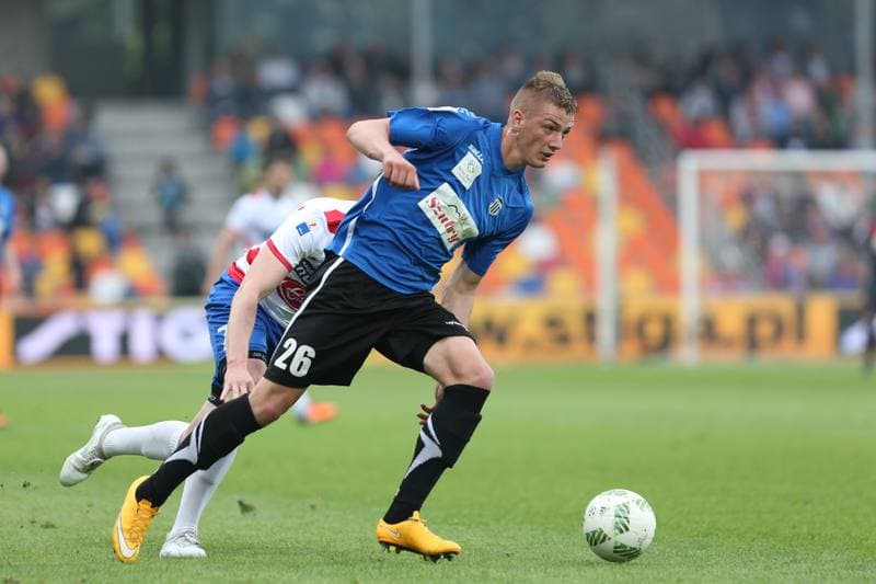 Football. Nice I Liga. Podbeskidzie Bielsko-Biala - Sandecja Nowy Sacz. 20.05.2017