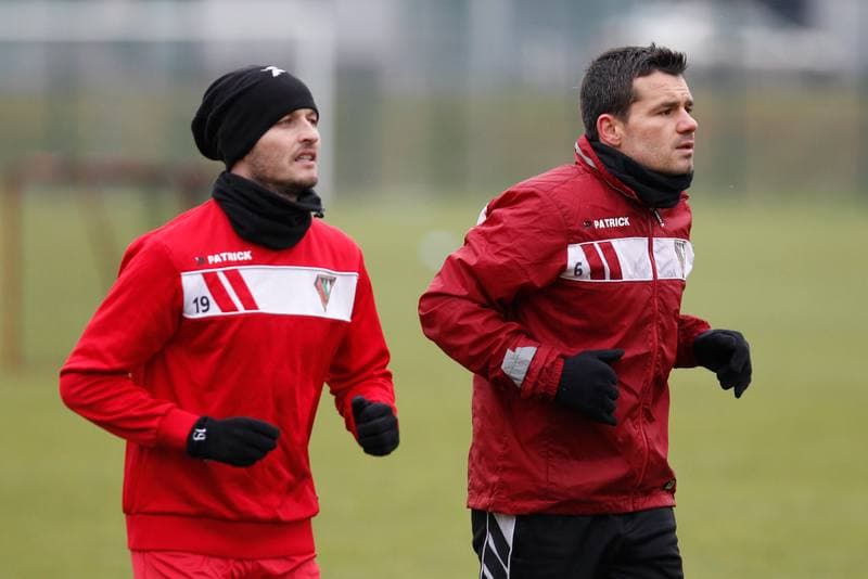 Football. Zaglebie Sosnowiec. Training. 08.01.2018