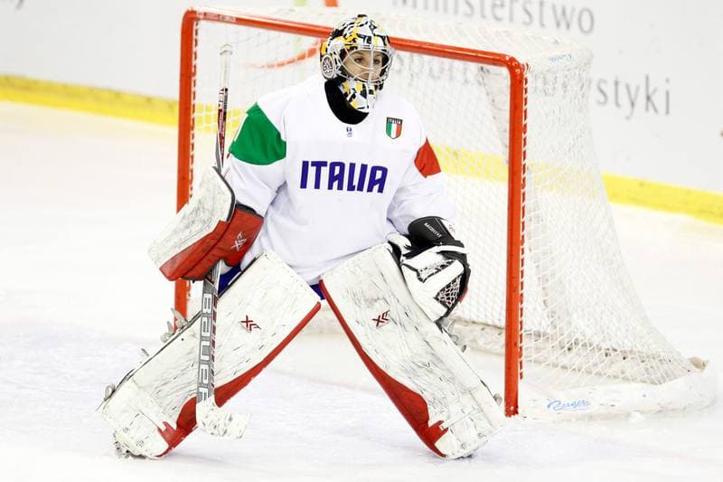 Ice Hockey. Women's World Championship. Slovakia - Italy. 09.04.2017